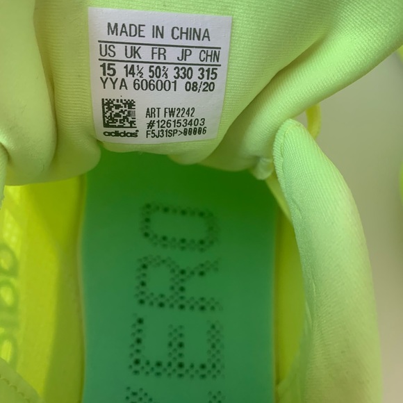 ADIDAS ADIZERO TJ PV TRIPLE JUMP POLE VAULT TRACK SIZE 15 M Lime Green FW2242 - Picture 10 of 12